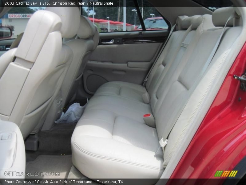 Crimson Red Pearl / Neutral Shale 2003 Cadillac Seville STS