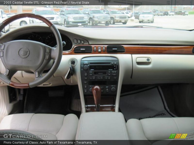 Crimson Red Pearl / Neutral Shale 2003 Cadillac Seville STS