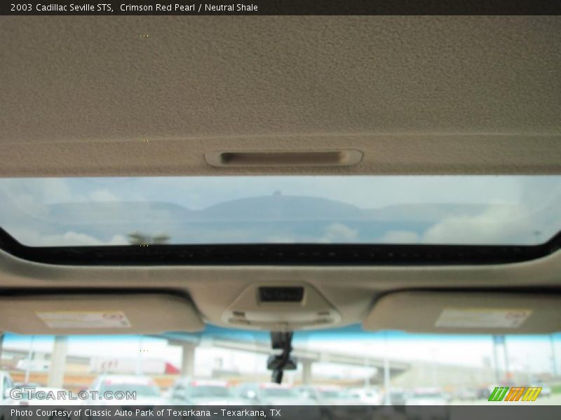 Crimson Red Pearl / Neutral Shale 2003 Cadillac Seville STS