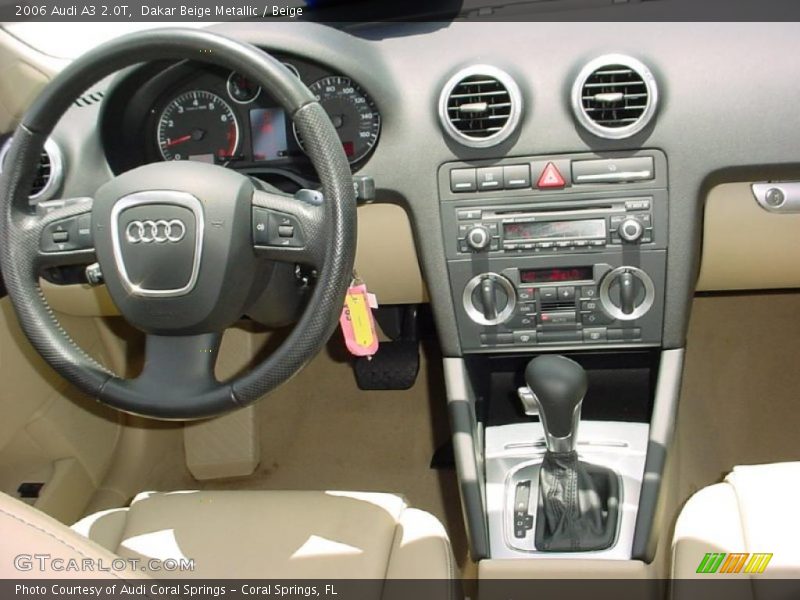 Dakar Beige Metallic / Beige 2006 Audi A3 2.0T