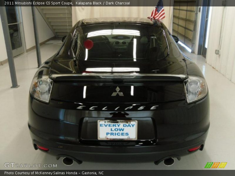 Kalapana Black / Dark Charcoal 2011 Mitsubishi Eclipse GS Sport Coupe