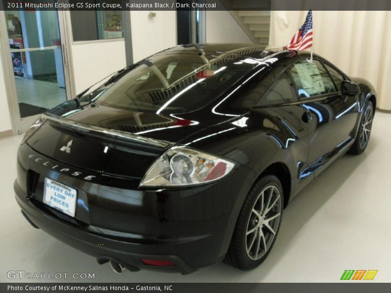 Kalapana Black / Dark Charcoal 2011 Mitsubishi Eclipse GS Sport Coupe