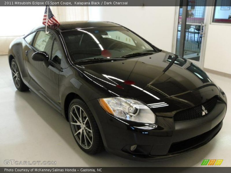 Kalapana Black / Dark Charcoal 2011 Mitsubishi Eclipse GS Sport Coupe