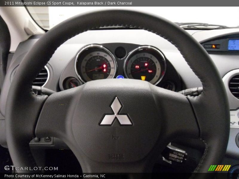 Kalapana Black / Dark Charcoal 2011 Mitsubishi Eclipse GS Sport Coupe