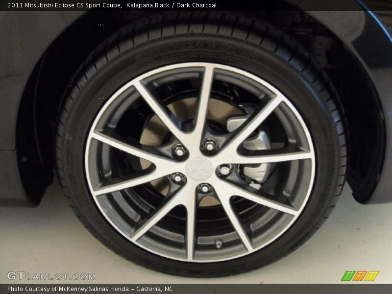 Kalapana Black / Dark Charcoal 2011 Mitsubishi Eclipse GS Sport Coupe