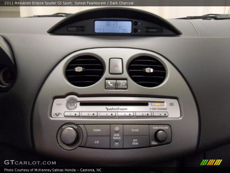 Sunset Pearlescent / Dark Charcoal 2011 Mitsubishi Eclipse Spyder GS Sport