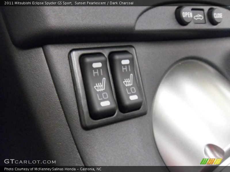 Sunset Pearlescent / Dark Charcoal 2011 Mitsubishi Eclipse Spyder GS Sport