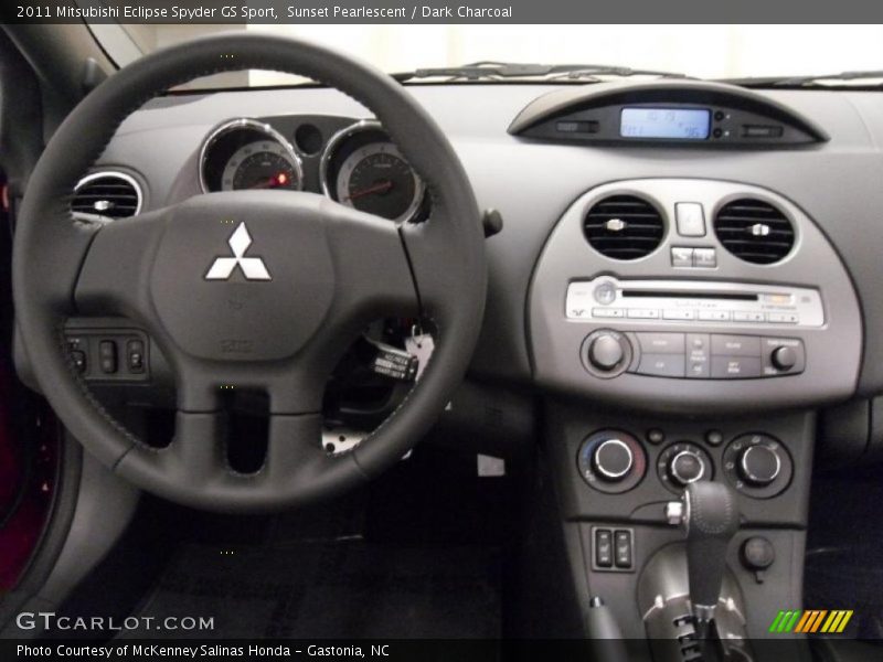 Sunset Pearlescent / Dark Charcoal 2011 Mitsubishi Eclipse Spyder GS Sport