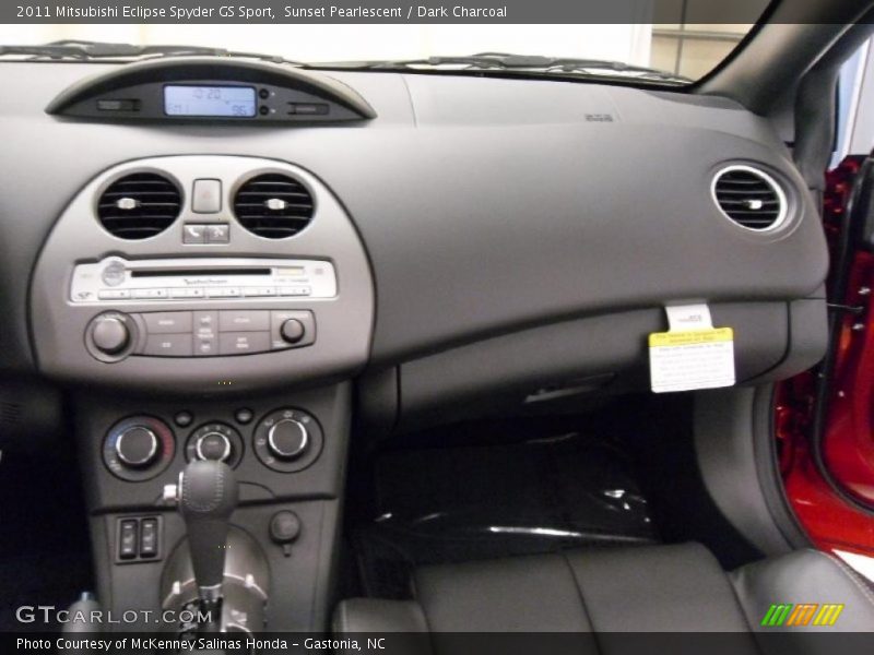 Sunset Pearlescent / Dark Charcoal 2011 Mitsubishi Eclipse Spyder GS Sport