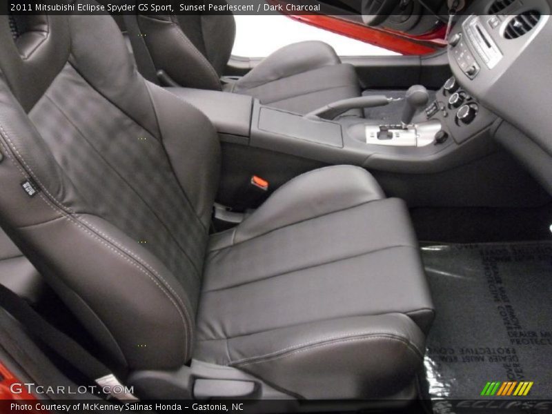 Sunset Pearlescent / Dark Charcoal 2011 Mitsubishi Eclipse Spyder GS Sport