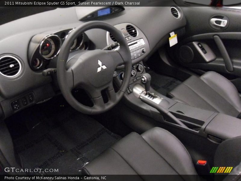 Sunset Pearlescent / Dark Charcoal 2011 Mitsubishi Eclipse Spyder GS Sport