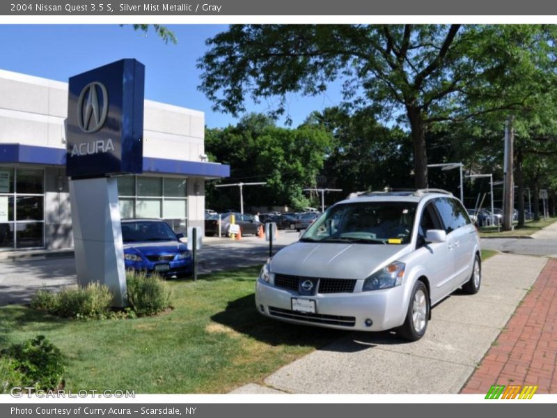 Silver Mist Metallic / Gray 2004 Nissan Quest 3.5 S