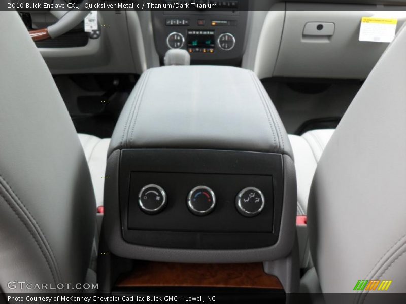Quicksilver Metallic / Titanium/Dark Titanium 2010 Buick Enclave CXL