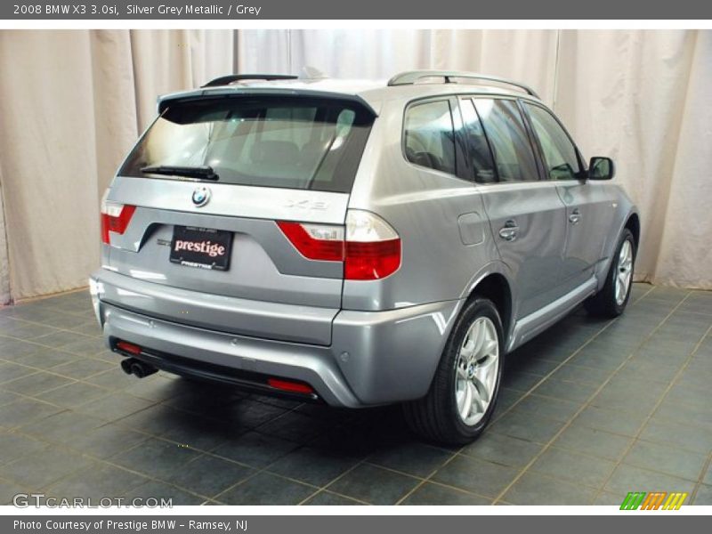 Silver Grey Metallic / Grey 2008 BMW X3 3.0si