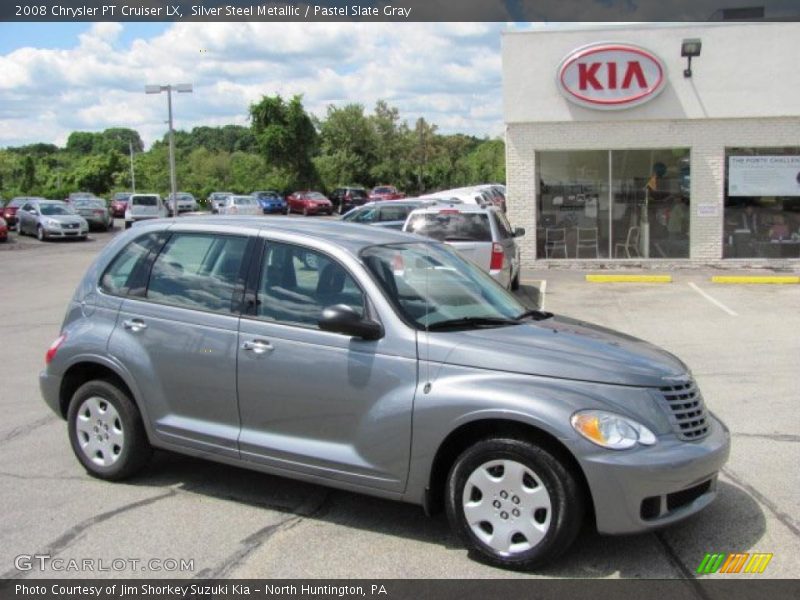 Silver Steel Metallic / Pastel Slate Gray 2008 Chrysler PT Cruiser LX
