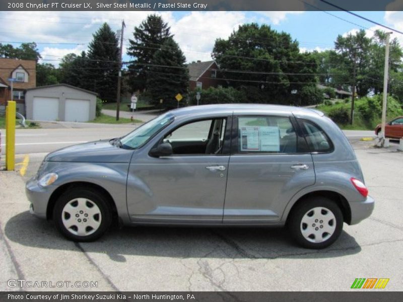 Silver Steel Metallic / Pastel Slate Gray 2008 Chrysler PT Cruiser LX