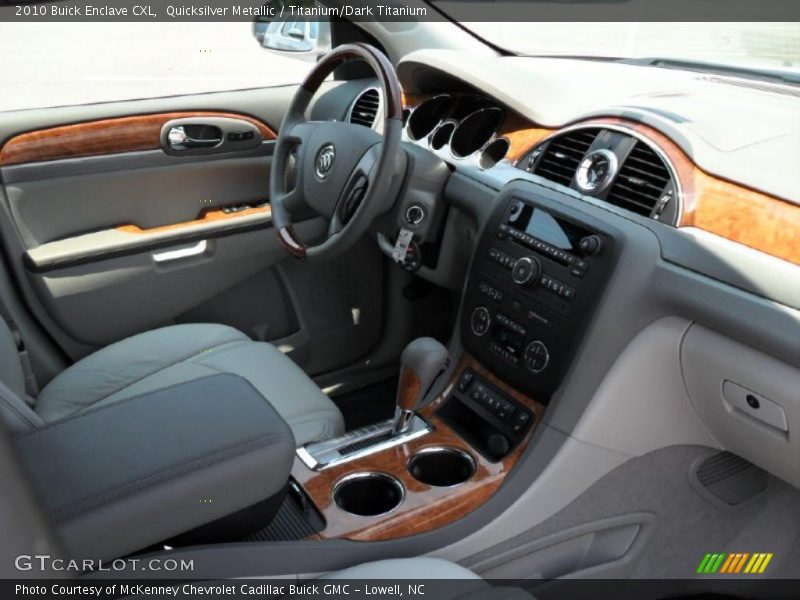 Quicksilver Metallic / Titanium/Dark Titanium 2010 Buick Enclave CXL