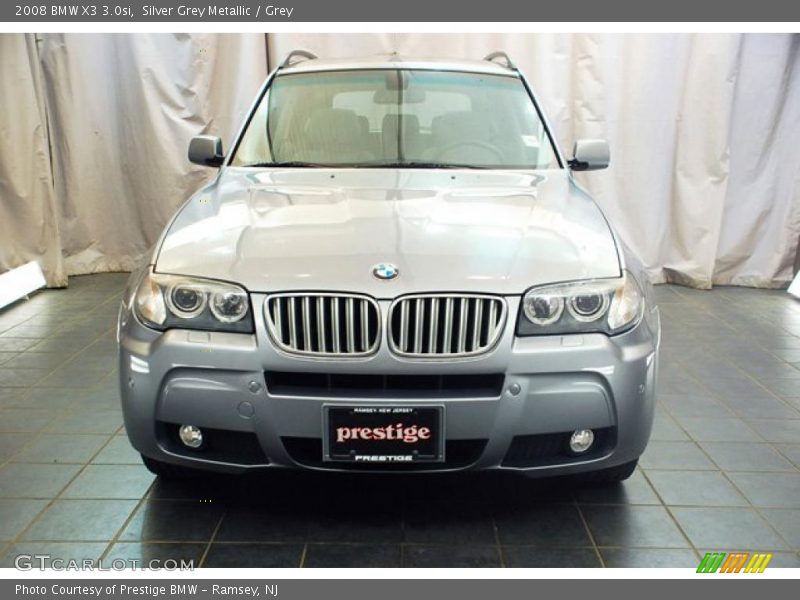 Silver Grey Metallic / Grey 2008 BMW X3 3.0si