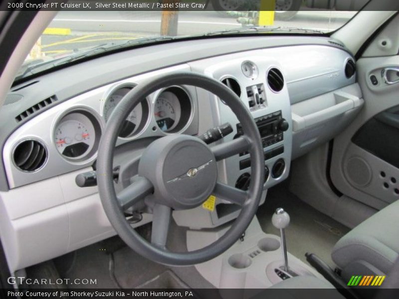 Silver Steel Metallic / Pastel Slate Gray 2008 Chrysler PT Cruiser LX
