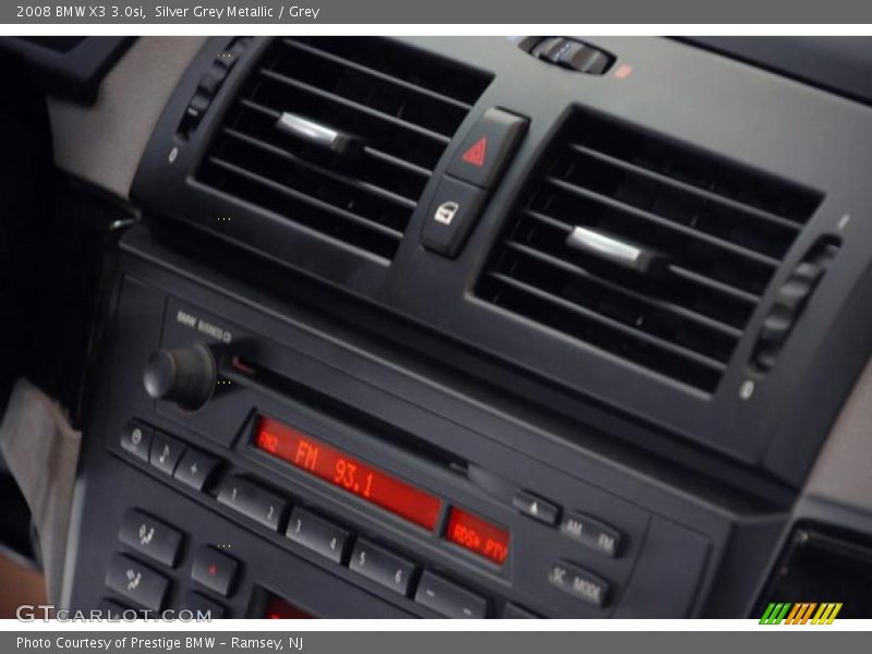 Silver Grey Metallic / Grey 2008 BMW X3 3.0si