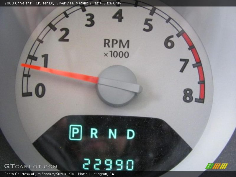 Silver Steel Metallic / Pastel Slate Gray 2008 Chrysler PT Cruiser LX