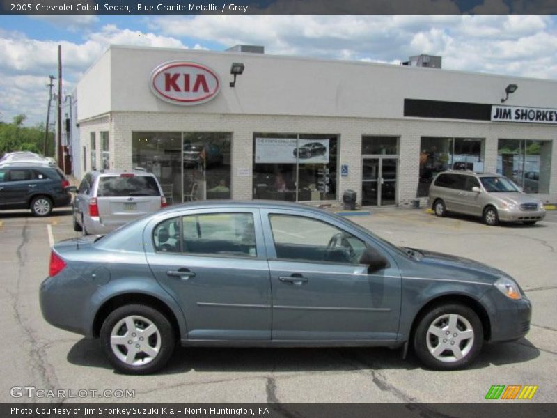 Blue Granite Metallic / Gray 2005 Chevrolet Cobalt Sedan