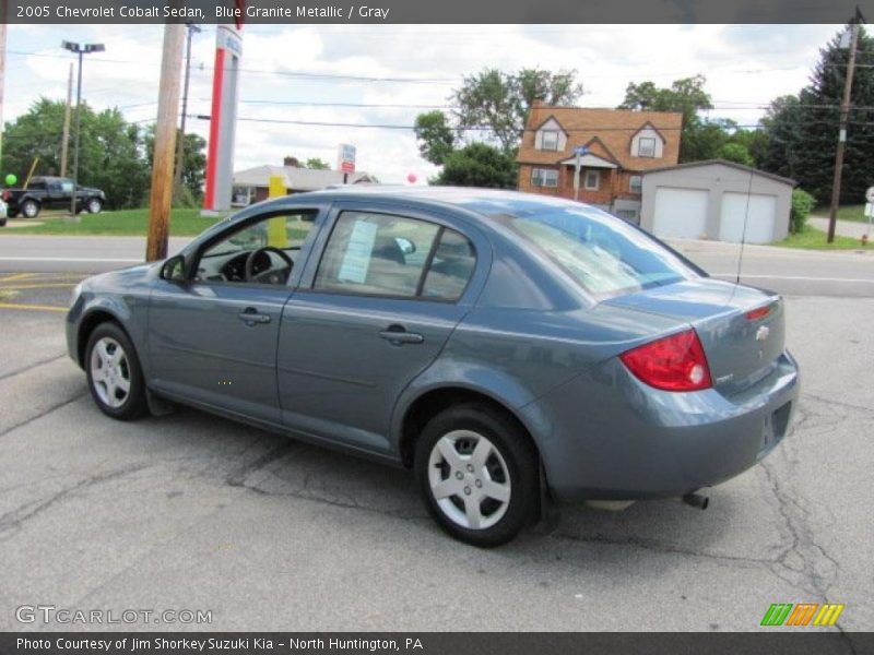 Blue Granite Metallic / Gray 2005 Chevrolet Cobalt Sedan