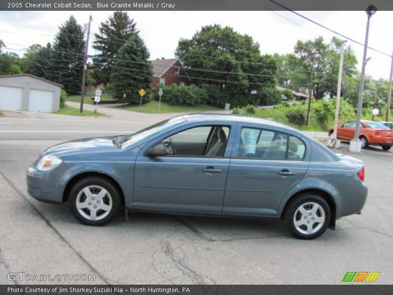 Blue Granite Metallic / Gray 2005 Chevrolet Cobalt Sedan