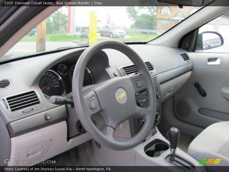Blue Granite Metallic / Gray 2005 Chevrolet Cobalt Sedan