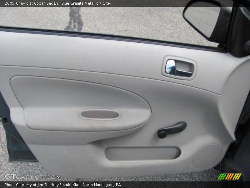 Blue Granite Metallic / Gray 2005 Chevrolet Cobalt Sedan