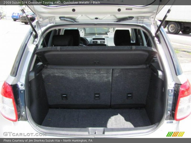 Quicksilver Metallic / Black 2009 Suzuki SX4 Crossover Touring AWD