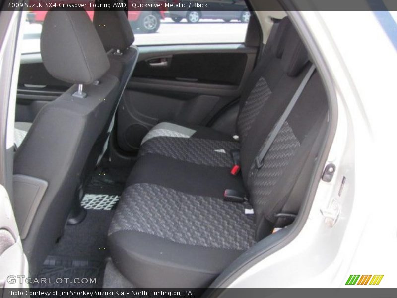 Quicksilver Metallic / Black 2009 Suzuki SX4 Crossover Touring AWD