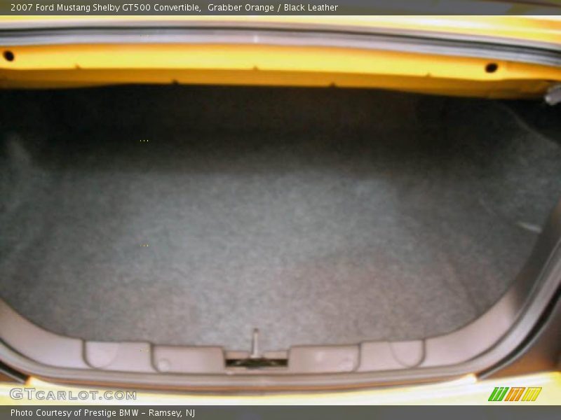 Grabber Orange / Black Leather 2007 Ford Mustang Shelby GT500 Convertible