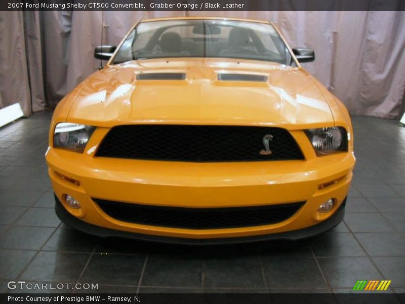 Grabber Orange / Black Leather 2007 Ford Mustang Shelby GT500 Convertible