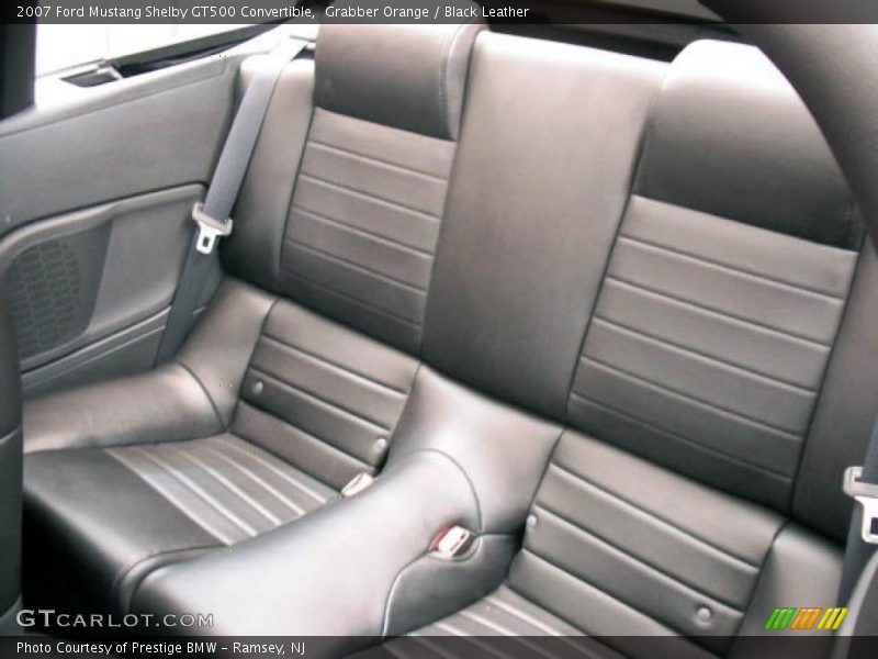 Grabber Orange / Black Leather 2007 Ford Mustang Shelby GT500 Convertible