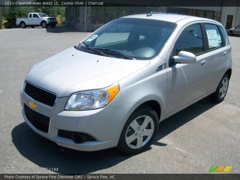 Cosmic Silver / Charcoal 2010 Chevrolet Aveo Aveo5 LS