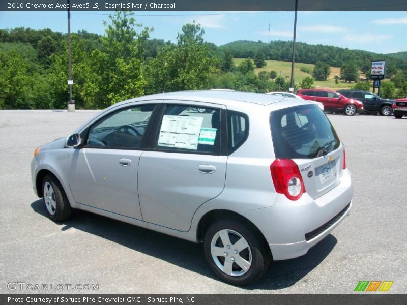 Cosmic Silver / Charcoal 2010 Chevrolet Aveo Aveo5 LS