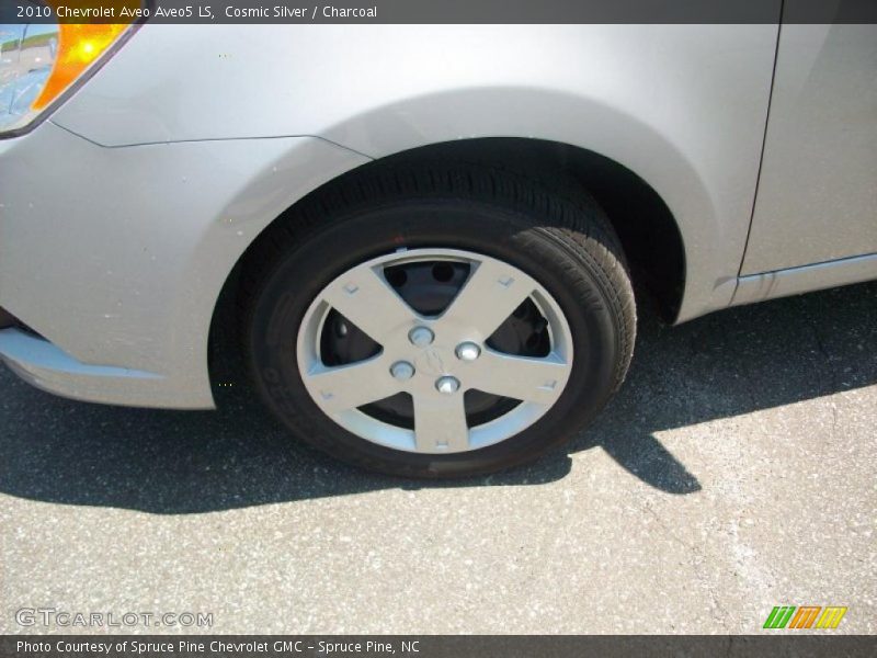 Cosmic Silver / Charcoal 2010 Chevrolet Aveo Aveo5 LS