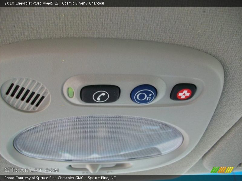 Cosmic Silver / Charcoal 2010 Chevrolet Aveo Aveo5 LS