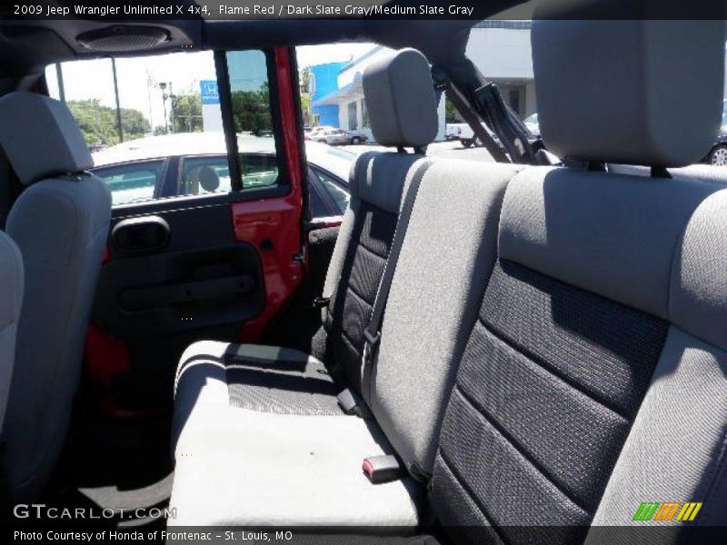 Flame Red / Dark Slate Gray/Medium Slate Gray 2009 Jeep Wrangler Unlimited X 4x4
