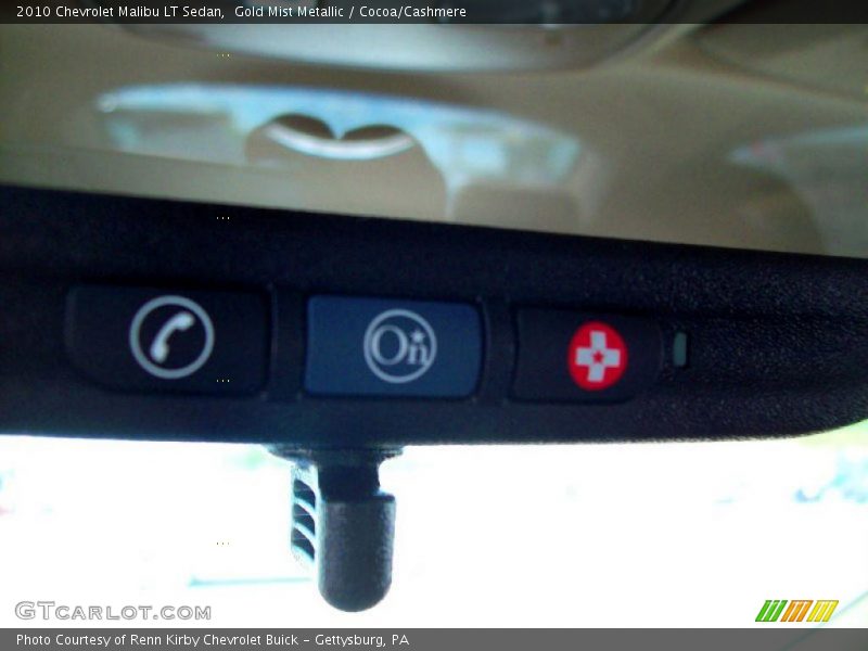 Gold Mist Metallic / Cocoa/Cashmere 2010 Chevrolet Malibu LT Sedan