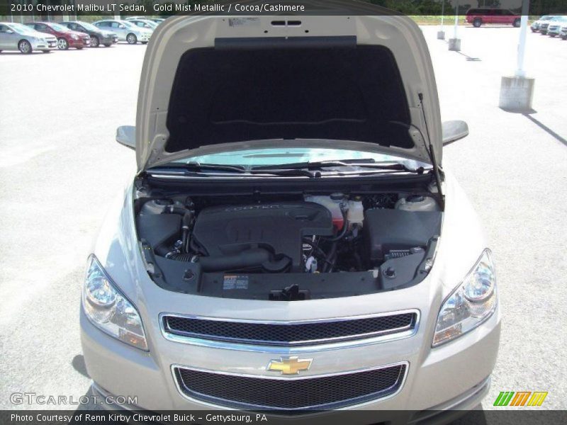 Gold Mist Metallic / Cocoa/Cashmere 2010 Chevrolet Malibu LT Sedan