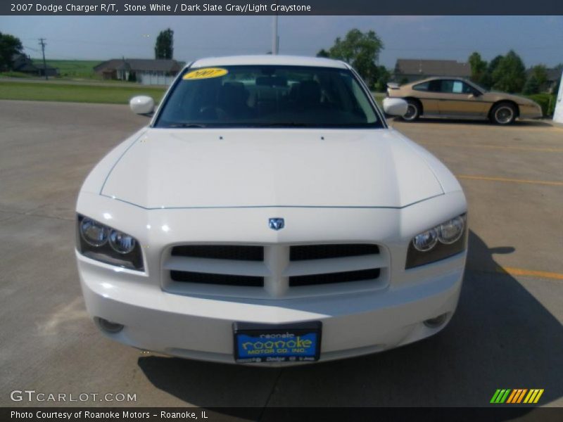 Stone White / Dark Slate Gray/Light Graystone 2007 Dodge Charger R/T
