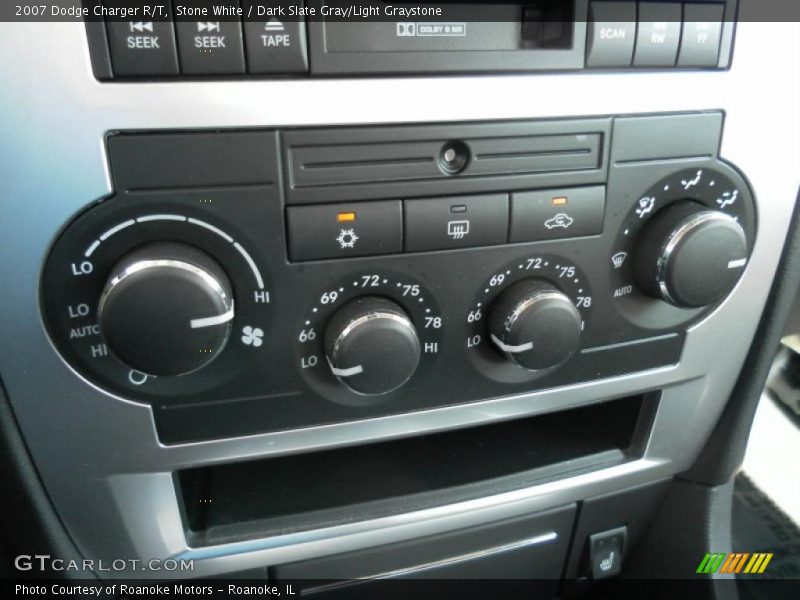 Stone White / Dark Slate Gray/Light Graystone 2007 Dodge Charger R/T