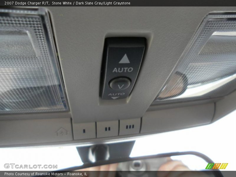Stone White / Dark Slate Gray/Light Graystone 2007 Dodge Charger R/T