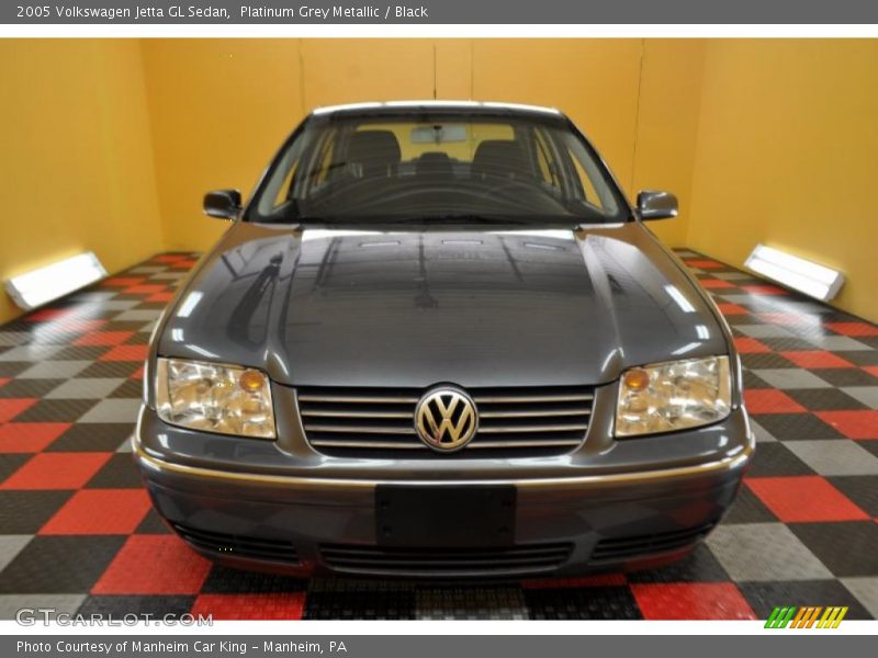 Platinum Grey Metallic / Black 2005 Volkswagen Jetta GL Sedan