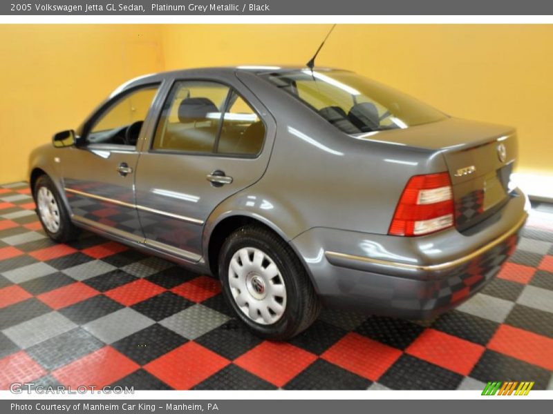 Platinum Grey Metallic / Black 2005 Volkswagen Jetta GL Sedan