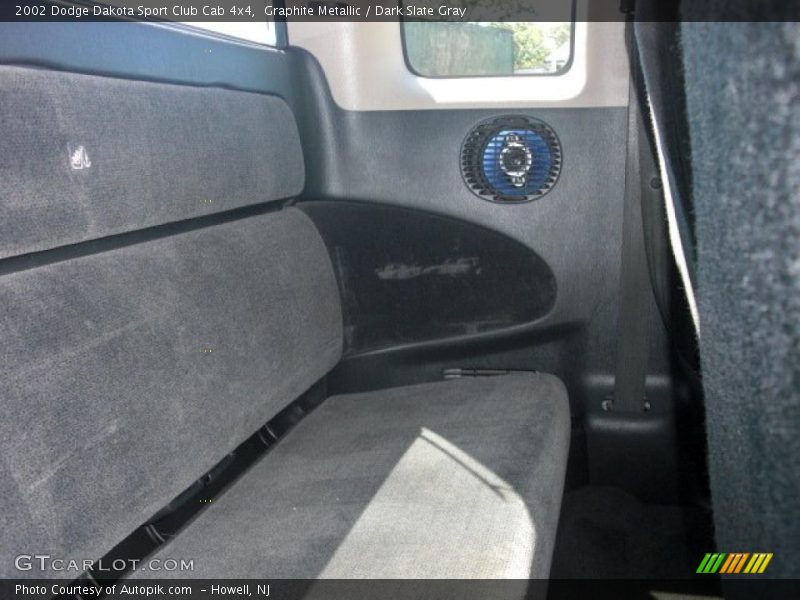 Graphite Metallic / Dark Slate Gray 2002 Dodge Dakota Sport Club Cab 4x4