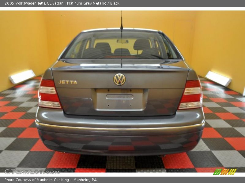 Platinum Grey Metallic / Black 2005 Volkswagen Jetta GL Sedan