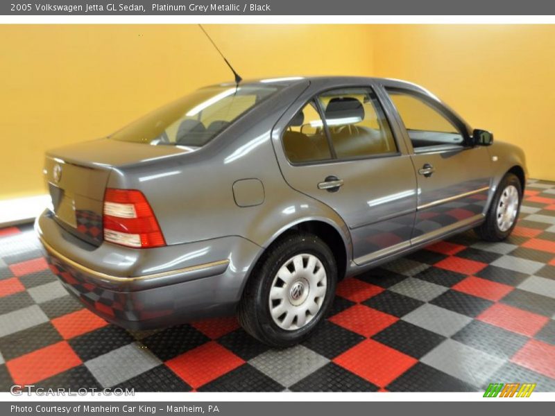 Platinum Grey Metallic / Black 2005 Volkswagen Jetta GL Sedan